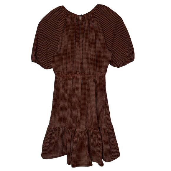 Rails Khloe Russet Gingham Dress size Small - Picture 5 of 6